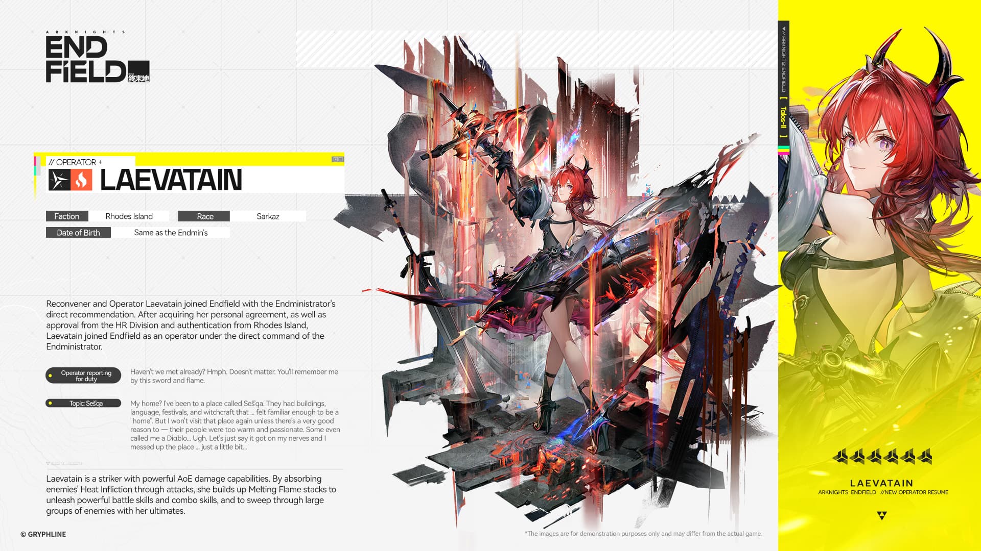 Laevatain Introduction